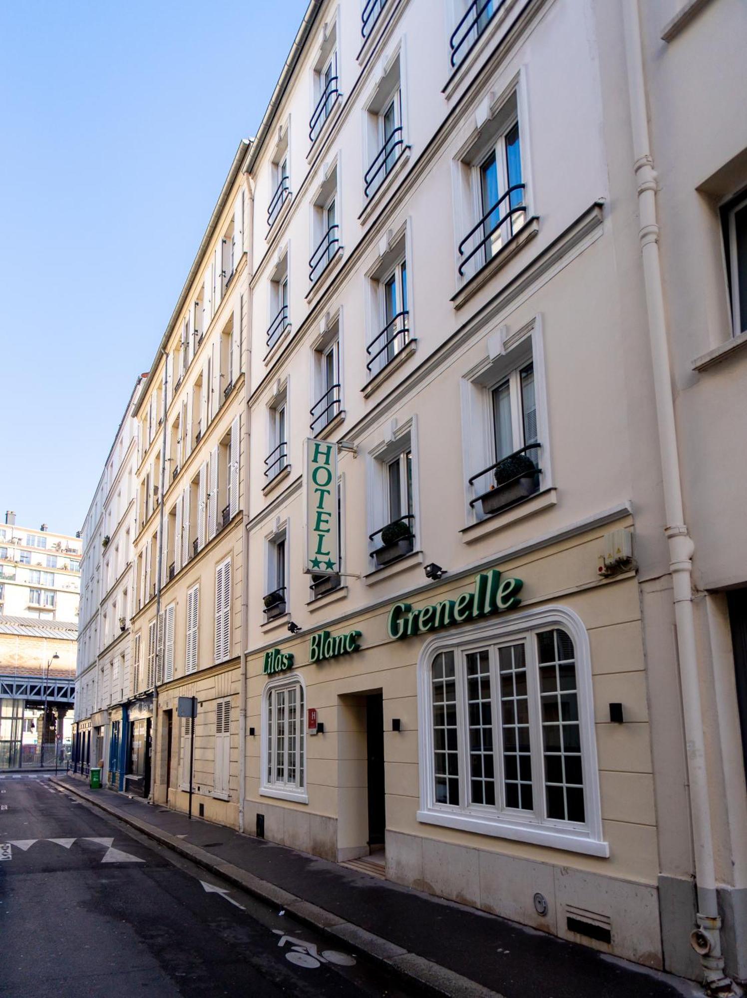 Hotel Lilas Blanc Párizs Kültér fotó